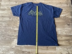 VTG BATMAN Logo Blue T Shirt Men’s XL