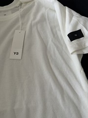 Adidas Y-3 Crepe Jersey Short Sleeve Pocket T-Shirt Tee Unisex Size S New HZ8863