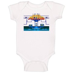 Super Metroid Snes Retro Video Game Baby One Piece