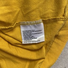No Boundaries Shirt Mens XL Y2k Skater Layered Long Sleeve Vintage Yellow