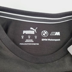 Puma BMW MMS Motorsport Statement Graphic Mens Tee T-Shirt MEDIUM M Black NEW