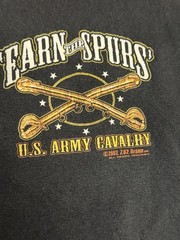 7.62 Design T Shirt Size L Earn The Spurs