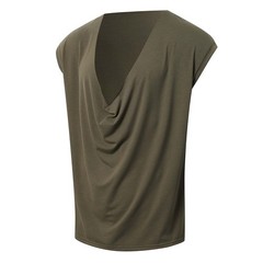 Men Vest Brand New Condition Loose Fit Polyester Fabric Regular Length