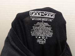 Pac-Man LS Black T-Shirt, C-Life Group, Large