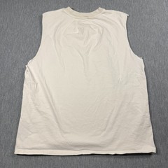 Rhude Shirts Men M Cream White Graphic Muscle Tank Top World Championship Racing