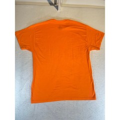 Hanes Comfort Blend Safety Orange T-Shirt Men’s Large Cotton/ Poly 50/50 Hunting