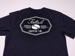 BYLT Foxtail Coffee Co. Drop Cut Lux Short Sleeve Pocket Shirt Orlando Large L
