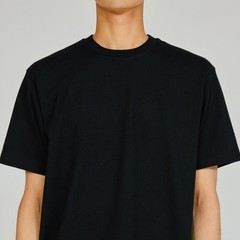Hanes T-Shirts KURO BLACK 2-Pack UNISEX S–2XL 7.0oz Cotton Crew Neck HM1-B701