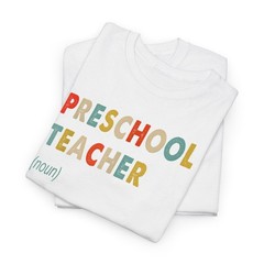 Preschool Teacher Funny Kindergarten Definition T-Shirt