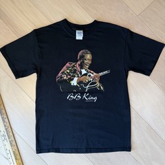 Vintage BB King Shirt Medium Black 2001 Mowtown Jazz Soul Music Memphis