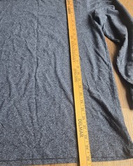 LL Bean Men TShirt Medium Tall Navy Long Sleeve Traditional Fit 100% Cotton