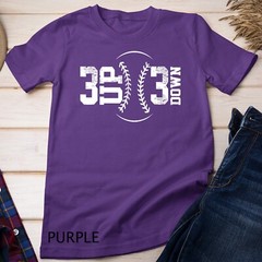 3 UP 3 Down Baseball T-Shirt Unisex T-shirt