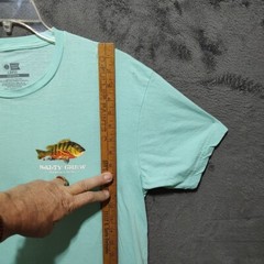 Salty Crew Shirt Adult Large Green Graphic Short Sleeve Cotton Beach Outdoor Men