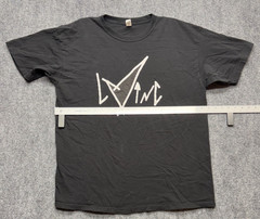 M&O Gold 4800 Black T-Shirt Men’s XL 100% Cotton LIVE Graphic Short Sleeve
