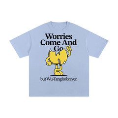 Wu Tang Clan T-Shirt Worries Come And Go Hip Hop Rap Tee GZA RZA ODB Unisex S-2X