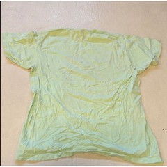Quiksilver Mens Graphic T-Shirt Lime Green Short Sleeve Logo Tee Size Large