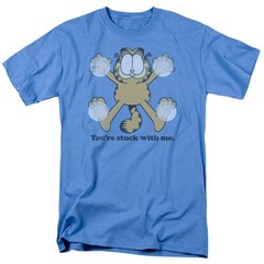 Garfield Stuck Licensed Adult Unisex T-Shirt Regular Fit Tee SM-3X