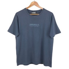 Vintage Evangelion 3.0+1.0 Khara Kaworu Nagisa Big Logo Japan Anime Movie Tee L