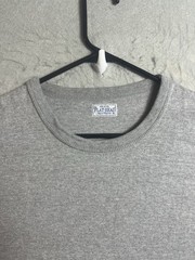 The Flat Head T Shirt Loopwheeled Cotton Mens 42 Made In Japan Gray