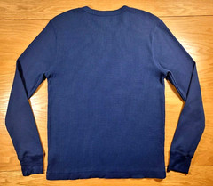 Rocky Mountains T-Shirt Men’s Small Blue White Adult Long Sleeve Thermal Outdoor