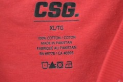 CSG T-Shirt XL Camouflage Multicolor Short Sleeve Cotton Crew Neck Mens