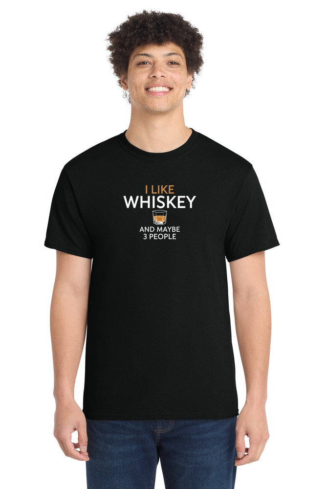 Men’s Whiskey Graphic Hoodie – Funny Design | Premium DTG Print
