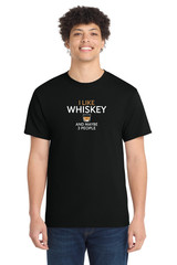 Men’s Whiskey Graphic Hoodie – Funny Design | Premium DTG Print