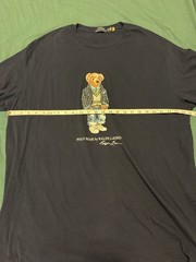 Polo Ralph Lauren Men’s 2XB Navy Blue Collegiate Bear Short Sleeve T Shirt
