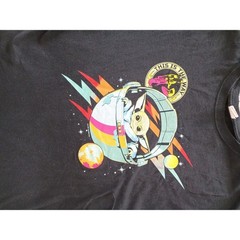 Star Wars Mandalorian Grogu This Is The Way Black 100% Cotton Graphic Tee M/L