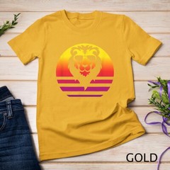Lion Retro Style Vintage T-Shirt Unisex T-shirt
