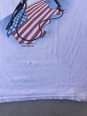 Vintage Queen Shirt Large 80s Mistress Rock Band Tee Freddie Mercury USA Map