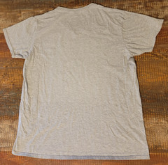 Men’s Gray “Nope… Not Today!” Funny V-Neck T-Shirt Size XL/XG (46-48)