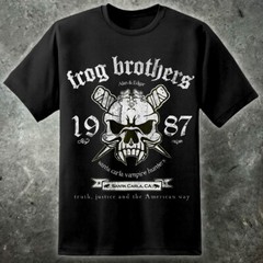 Lost Boys Frog Brothers T Shirt Santa Carla 80s Vampire Hunters Movie