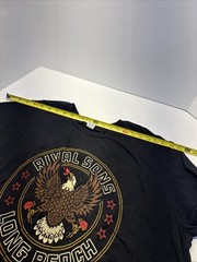 NWOT Rival Sons Long Beach CA Eagle Graphic Print Black T Shirt Size XXL