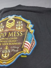 American Seapower US Navy 2008 t-shirt XL 7.62 Design military Navy Pride USA