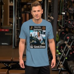 Errol Flynn King of the Swashbuckler Premium T-shirt S-4XL Pirate FAN Art Gift!