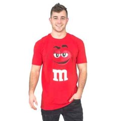 Adult & Youth Kids M&M’s M&M Face Chocolate Candy Costume T-Shirt Tee M M Shirt