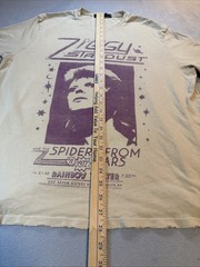David Bowie Ziggy Stardust Spiders From Mars Graphic T-Shirt XL Junk Food