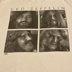VINTAGE LED ZEPPELIN 90s SELF PORTRAIT PHOTO T SHIRT (LARGE)
