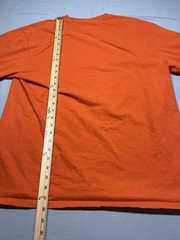 Mighty Bobcat Orange Long Sleeve T-Shirt Size XL