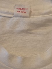 Vintage Howdy Smiley Face T Shirt XL White Hanes Single Stitch USA Graphic