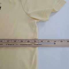 Polo Ralph Lauren Custom Slim Fit Soft T-shirt Pony Logo Mens LARGE L Yellow NEW