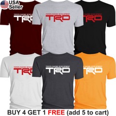 TRD T-Shirt Toyota Racing Development Sport Truck Car Supra Tacoma Tundra Men