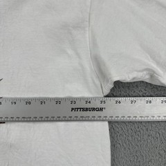 Vintage Gem Rock 1993 White XL T Shirt Made In USA New York The Big Apple 90s