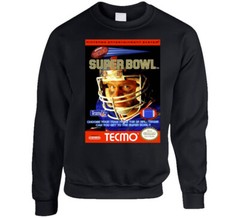 Tecmo Super Bowl Nes Video Game Cover T Shirt