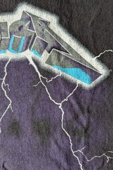 Vintage 90s Metallica ‘Ride the Lightning’ T-Shirt M Solid Rock Giant Reprint