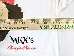 Tommy Chong “MKX’s Chong’s Choice” T-shirt Adult 100% Cotton White Size Small