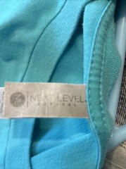 Next Level Tshirt (M) Blue.