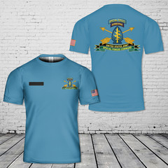 Personalized Name US Army Special Forces Command T-Shirt 3D Fullsize S-5XL