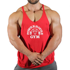 Men’s Gym Workout Tank Tops Muscle Tee Stringer Bodybuilding Sleeveless T-Shirts